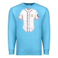 Ocean Blue softball uniform fa element Premium Sweatshirt - FaDigitalArtStudio