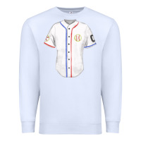 White softball uniform fa element Premium Sweatshirt - FaDigitalArtStudio
