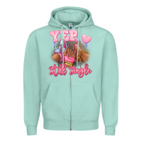 Seafoam Yep still single heels and sneakers afro girl Zipper Hoodie - RanaPortraitStore