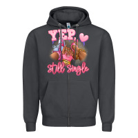 Smoke Yep still single heels and sneakers afro girl Zipper Hoodie - RanaPortraitStore