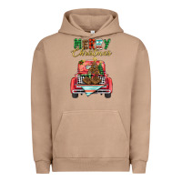 Pigment Burro merry christmas truck Urban Hoodie - BarkalooDesign