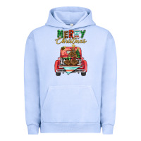 Pigment Grape Ice merry christmas truck Urban Hoodie - BarkalooDesign