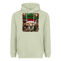 Matcha merry christmas heifer with cowbells Heavyweight Hoodie - RanaPortraitStore