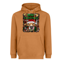 Meerkat merry christmas heifer with cowbells Heavyweight Hoodie - RanaPortraitStore