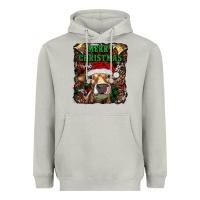 Moon Dust merry christmas heifer with cowbells Heavyweight Hoodie - RanaPortraitStore