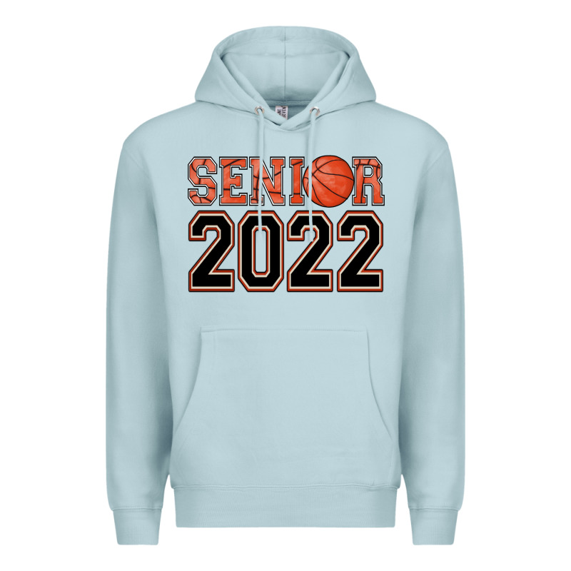 Senior Basketball Premium Hoodie by AdoDesignShop | Teevron