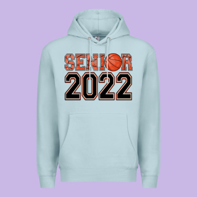 Senior Basketball Premium Hoodie Designed By Adodesignshop