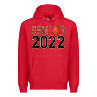 Red senior basketball Premium Hoodie - AdoDesignShop