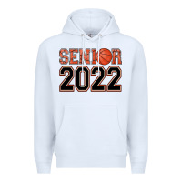 White senior basketball Premium Hoodie - AdoDesignShop