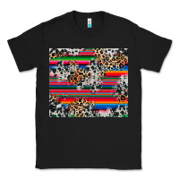 Black cowhide leopard serape Classic Tee - RanaPortraitStore