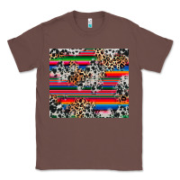 Chestnut cowhide leopard serape Classic Tee - RanaPortraitStore
