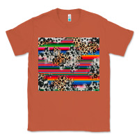 Copper cowhide leopard serape Classic Tee - RanaPortraitStore