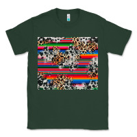 Sports Green cowhide leopard serape Classic Tee - RanaPortraitStore