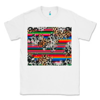 White cowhide leopard serape Classic Tee - RanaPortraitStore