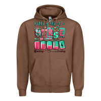 Chestnut battery life of a nurse Zipper Hoodie - RanaPortraitStore