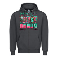Smoke battery life of a nurse Zipper Hoodie - RanaPortraitStore
