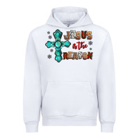 White jesus is the reason for this season christmas Urban Hoodie - Jasminsmagicworld