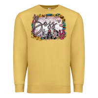 Antique Gold boss lady Premium Sweatshirt - SublimationCraftShop