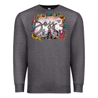 Charcoal Heather boss lady Premium Sweatshirt - SublimationCraftShop
