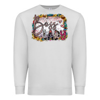 Dove Grey boss lady Premium Sweatshirt - SublimationCraftShop