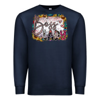 Navy boss lady Premium Sweatshirt - SublimationCraftShop