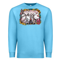 Ocean Blue boss lady Premium Sweatshirt - SublimationCraftShop