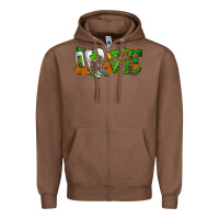 Chestnut dental love st patricks day Zipper Hoodie - RanaPortraitStore