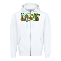 White dental love st patricks day Zipper Hoodie - RanaPortraitStore