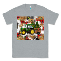 Heather Grey christmas farm tractor Classic Tee - RanaPortraitStore