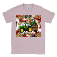 Lilac christmas farm tractor Classic Tee - RanaPortraitStore