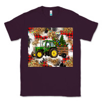 Plum christmas farm tractor Classic Tee - RanaPortraitStore