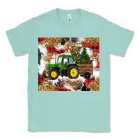Seafoam christmas farm tractor Classic Tee - RanaPortraitStore