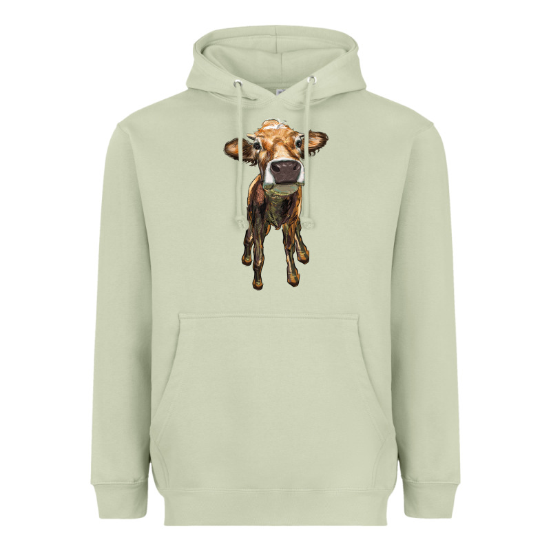 Heifer Cow Heavyweight Hoodie by RanaPortraitStore | Teevron