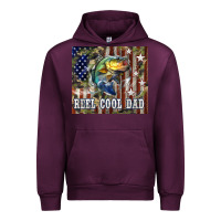 Mauve Wine Western Reel Cool Dad Bass Urban Hoodie - LillyAllenDesigns