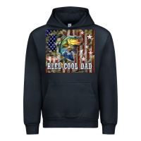 Navy Western Reel Cool Dad Bass Urban Hoodie - LillyAllenDesigns
