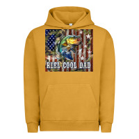 Pigment Peanut Butter Western Reel Cool Dad Bass Urban Hoodie - LillyAllenDesigns