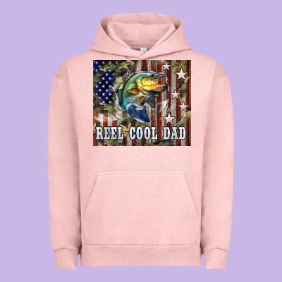 Western Reel Cool Dad Bass Urban Hoodie Designed By Lillyallendesigns