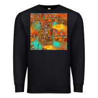 Black western skeleton seamless pattern Premium Sweatshirt - HRA Design Shop