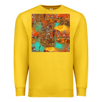 Lemon western skeleton seamless pattern Premium Sweatshirt - HRA Design Shop