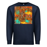 Navy western skeleton seamless pattern Premium Sweatshirt - HRA Design Shop