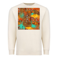Sandshell western skeleton seamless pattern Premium Sweatshirt - HRA Design Shop