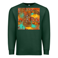 Sports Green western skeleton seamless pattern Premium Sweatshirt - HRA Design Shop