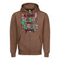 Chestnut coffee scrubs and rubber gloves Zipper Hoodie - RanaPortraitStore