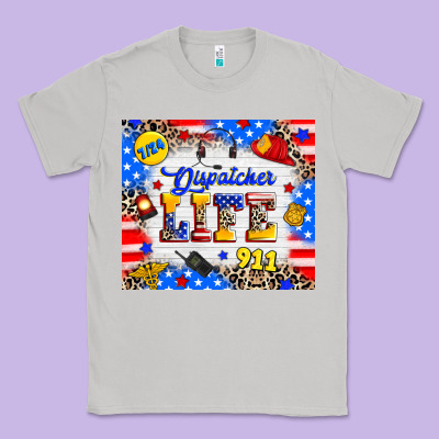 Dispatcher Life Classic Tee Designed By Ranaportraitstore