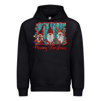 Black merry christmas gnomes Urban Hoodie - BarkalooDesign