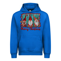 Cobalt merry christmas gnomes Urban Hoodie - BarkalooDesign