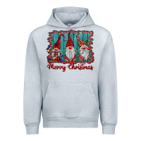 Heather Grey merry christmas gnomes Urban Hoodie - BarkalooDesign