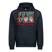 Navy merry christmas gnomes Urban Hoodie - BarkalooDesign