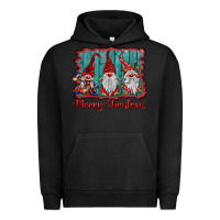 Pigment Black merry christmas gnomes Urban Hoodie - BarkalooDesign