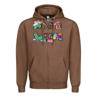 Chestnut custom name cna nurse Zipper Hoodie - RanaPortraitStore